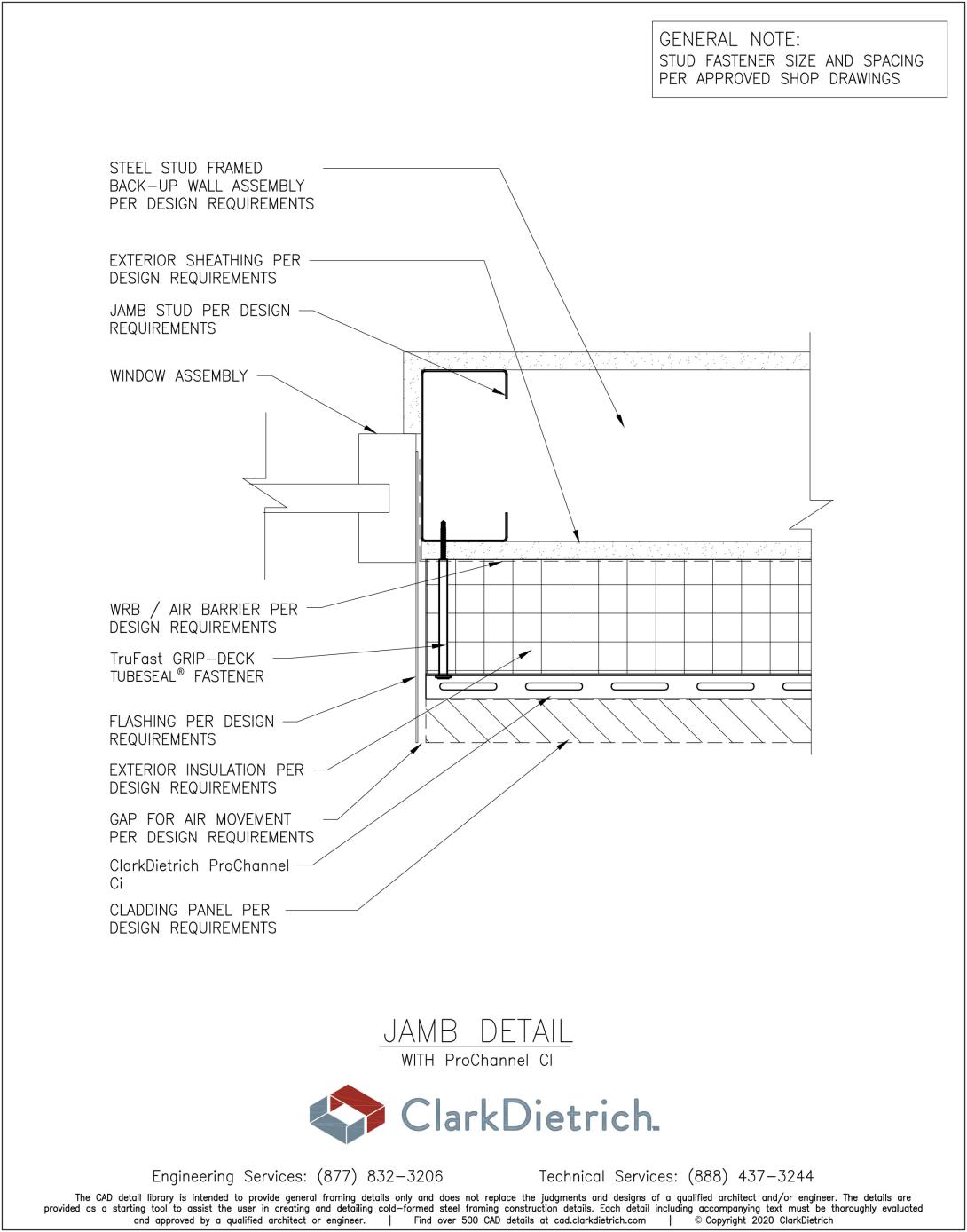 ProChannel Ci Jamb Detail